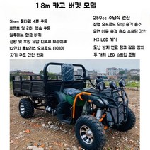 농업용 ATV 사륜오토바이 250CC-300CC, B. 1.8m