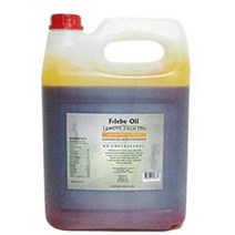 Folebe Oil 100% Pure Natural Red Palm Oil. 5 Liter. No Cholesterol Cooking Oil with Vitamin E. Cruel, 1