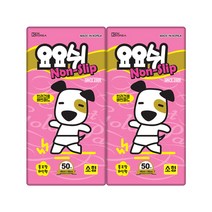 요요쉬 배변패드 논슬립 50매 X 2P, 요요쉬 논슬립 2P