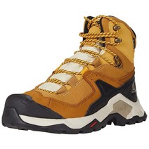 Salomon 남성용 Quest Element 고어텍스 하이킹 부츠 쿠민표백 모래사프란, 10.5