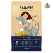라이브잇 유한양행 윌로펫 뉴트리탑 소프트 사료 시니어, 10세트, 1.2kg, 닭