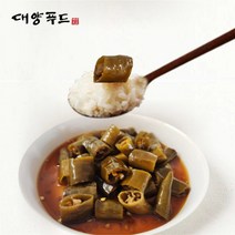 대양푸드 [대양푸드] 실속 대용량 국내산 아삭이 고추 장아찌 절임 2kg, 1