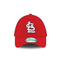 New Era Authentic 9Forty 조절 가능한 모자 아빠 벨크로 클로저 OSFM 블랙. One Size 4417539256, Cardinals St. Louis Red