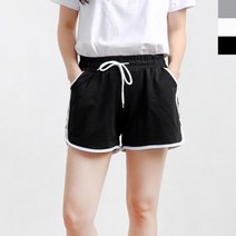 레깅스위반바지 필라테스 1P 반바지 요가 운동 산책 레깅스위에입는반바지 3부 잠옷 엠티