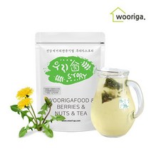 국산 민들레차 100티백 민들레꽃잎차, 100g, 1개