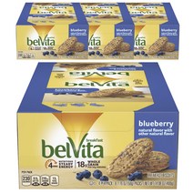 Belvita 브렉퍼스트 비스킷 400g 통곡물, 4개