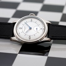 피에르 폴린 연어 다이얼 시계 50m 스킨 다이버 빈티지 스몰 세컨드 기계식 핸드 38mm 렐로지오 마스쿨리노, 03 은