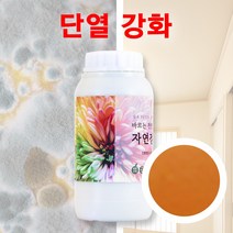 천연 단열 페인트 자연정원 항균 곰팡이제거 결로방지 1.5kg, 동황토색