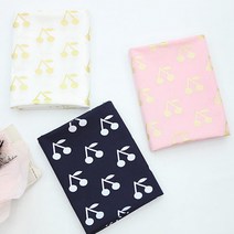 자투리 면20수 반짝반짝앵두 택1, 면20수 반짝반짝앵두 네이비