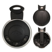 스마트키복사 스마트키고장 자동차디지털키 스마트키개조 Jingyuqin 스마트 원격 자동차 키 fob 쉘 bmw 미, 01 No Battery Holder