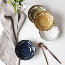 일본 아이카 11cm 찬기- 4color, 블루