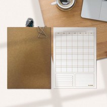 [천삼백케이] [라이브랠리] I AM MEGAN 크라프트 바인더 + A5 MEMO PAD 세트, I AM RURU(줄)