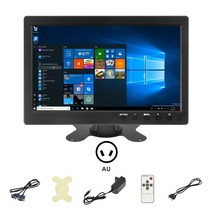 차량 후석 뒷자석 모니터 차량용티비 BINWEI-10.1 인치 자동차 모니터 HDMI VGA TV 컴퓨터 디스플레이 LCD 컬러 스크린 백업 카메라 및 홈 보안 시스템, 01 101-AU, 01 101-AU