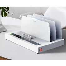문서 열 제본기 학원 학교 교습소 문서 교재 책제본, D 표준  3882 화이트 약 500장 자동 온도 조절