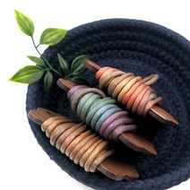 마미쏘잉/ 오시도리 면코팅끈 2mm3mm-450cm/마스크끈 파우치 목걸이 팔찌줄재료, 멀티바이올렛