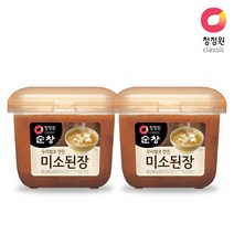 청정원 순창미소된장, 8개, 450g
