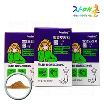 자애촌 발효도라지 쿨 국내산발효도라지 30포, 3박스-3개월분