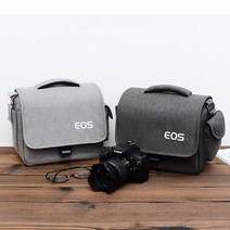 소니 미러리스 니콘 DSLR 후지 카메라 캐논 EOS 숄더백 가방 파우치, S - 다크그레이