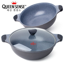 토탈하우스 세신 퀸센스 점보 양수 웍 웍팬 전골웍팬 벨라쿡 궁중팬/웍, 36cm, 1개