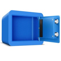 불에안타는금고 소형 현금 사무실 비밀금고 차량용, 25cm 깊이 모델-오렌지-암호-2단