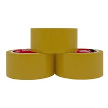 오공 OPP 박스테이프 라바점착 중포장 48mmX38M, 1박스, 미색