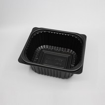 다용도 미니찜/탕용기, 대, 블랙