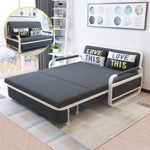 소파 침대 접이식 나혼자산다 원룸 1인용 2인용 라텍스 등받이 팔걸이 의자, 1인용 1.2m(7CM 스펀지패드)