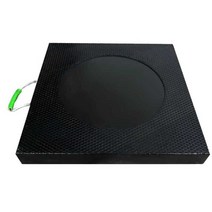 크레인발판 사다리차 스카이차 8t-18t 고무받침대, 블랙 500x500x70 17t까지