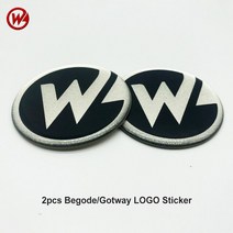 외발전동휠 대리기사 외발이 휳 GotWay-오리지널 Begode 로고 스티커 Gotway 전기 휠 외발 자전거 T3 EXN, 02 2pcs Sticker, 한개옵션1