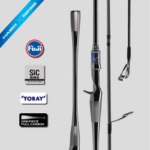 쭈갑로드 에깅대 후지 SIC 가이드 링 경량 고탄성 농어 탄소 섬유 원피스 롱 샷 로드 서브, [08] TY-S802M  7-25g, 08 TY-S802M  7-25g