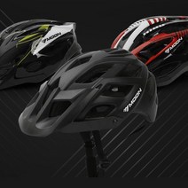 초경량 라이딩 자전거헬멧 인라인 사이클 산악, (블랙레드L)