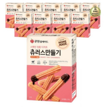 라이브잇 큐원 홈메이드 츄러스만들기, 240g, 10개