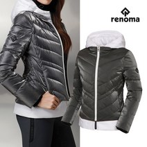 [레노마골프]역시즌 여성 레이어드 구스 다운 점퍼 RWDJI8328-195_G