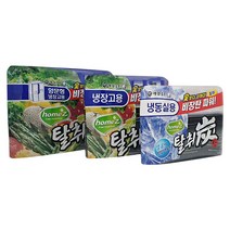 냉장고 탈취제 숯 탈취탄 냉동고 악취 김치냄새 제거 05031427EA, 양문형냉장고용240g