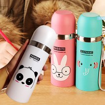 캐릭터진공 보온보냉병 애니멀보온병500ml 텀블러 물병 스텐물병, 캐릭터진공 보온보냉병500ml-토끼, 500ml