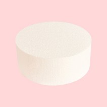 원형 스티로폼 케익 모형 1호 2호 3호 높이 70mm 슈가크레프트 크림클레이 아이싱연습, 원형)지름200mmx높이70