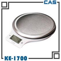 카스 디지털 주방저울, 화이트(KE-1700)