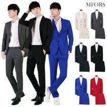 [엠포르스] 남자여름정장/린넨수트/남성정장세트/여름셋업수트/세미정장 (E1924MF_1)