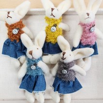 [몰리스데이] 토끼인형 브로찌