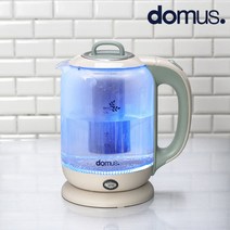 도무스 홈 유리보온티포트 전기주전자1.7리터, 단품