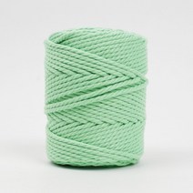 쎄비 마크라메 면 로프실 450g 4mm x 100m, 9 밝은민트