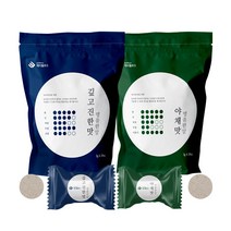 [딜맛] 시크릿 육수 명품한알(야채맛)+(깊고진한맛) 60gx2봉(총40개입), 2개