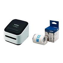 brother 브라더 감열 컬러 라벨 프린터 VC-500W, VC-500W+롤지(50mm) 세트