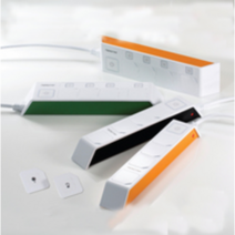 디자인 멀티탭 네모탭 3구 4구 5구 일반형 개별형 USB충전형 스마트폰 콘센트, 개별5구 3.0m 블랙