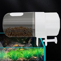 물고기자동급여기 어항 자동먹이 Automatic Fish Feeder 3-level Intelligent Timing Large Capacity Food Dispenser Feed, 한개옵션0