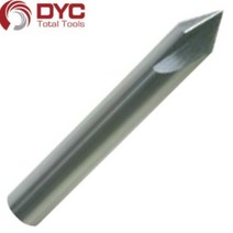 디와이씨 초경 1날 조각엔드밀 각도엔드밀, 120도 x 6mm, 1개