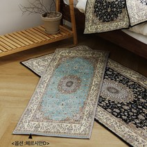 폴라도레 1+1 극세사 발매트 침실 러그 주방 카페트 화장실 부엌 매트, 20.(1+1)페르시안D(60x160cm)
