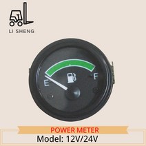 수동지게차 지게부품Heli 5-7T 용 지게차 예비 부품 전력계 24V, 한개옵션0
