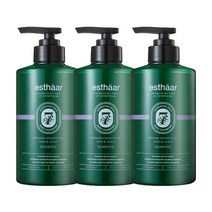 에스따르 아로마틱 오일 헤어 앤 스칼프 샴푸 500ml x3_M, 상세페이지 참조