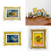 TWKL 반고흐 명화 냉장고 마그넷 현관문 인테리어 자석, 아를의 침실